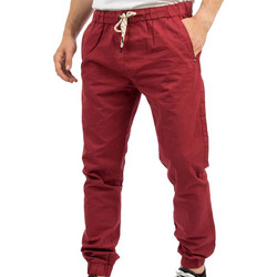 Victory Ανδρικό Παντελόνι Joggers Ελαστικό Κανονική Εφαρμογή Μπορντό