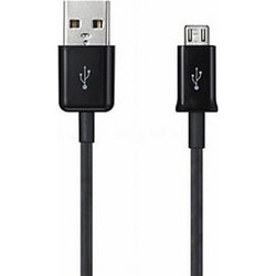 SAMSUNG ECB-DU4ABE BLACK USB A 2.0 CABLE TO MICRO USB CHARGER/DATA 1m SAMSUNG SMARTPHONE ORIGINAL