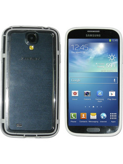 VOLTE-TEL ΘΗΚΗ SAMSUNG S4 I9505 BUMPER WITH BUTTON WHITE VOLTE-TEL