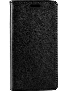 Θήκη OEM Magnet για HTC One M10 Flip Cover Synthetic Leather Black