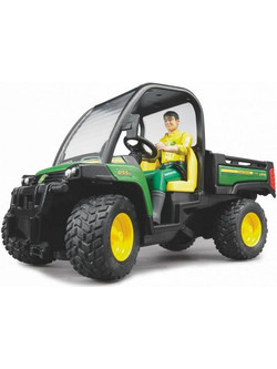 Bruder Αυτοκινητάκι Μεταφοράς John Deere XUV855D Με Οδηγό