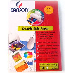 CANSON DOUBLE SIDE PAPER 130gr 50 ΦΥΛΛΩΝ ΦΩΤΟΓΡΑΦΙΚΟ ΧΑΡΤΙ