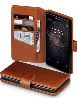 Terrapin Wallet Leather Cognac (Xperia L2)