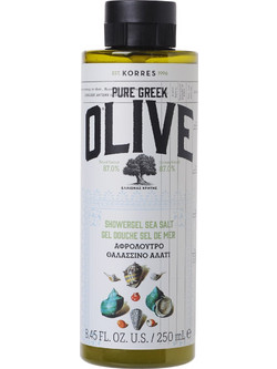 Korres Pure Greek Olive Sea Salt Αφρόλουτρο σε Gel 250ml