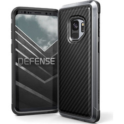 Θήκη X-DORIA DEFENSE LUX CARBON για SAMSUNG GALAXY S9 - ΜΑΥΡΗ