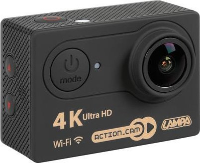 Action Camera Lampa Action Cam 3 4Κ Action Camera 4K Ultra HD με Οθόνη 2" Μαύρη