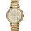 Michael Kors Parker Γυναικείο Ρολόι Χρονογράφος με Χρυσό Μεταλλικό Μπρασελέ MK5354