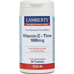 Lamberts Vitamin C 1000mg Time Release 60 Ταμπλέτες