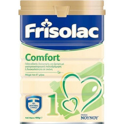 Νουνού Frisolac Comfort 1 Βρεφικό Γάλα Σκόνη 0m+ Κατά των Κολικών 400gr
