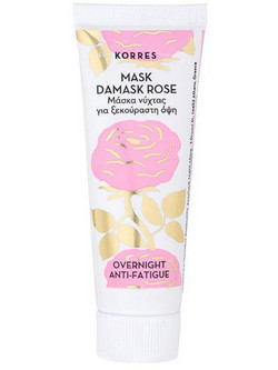 Korres Damask Rose Κρεμώδης Μάσκα Προσώπου 18ml
