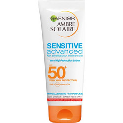 Garnier Ambre Solaire Sensitive Advanced Αντηλιακό Γαλάκτωμα Σώματος SPF50+ 200ml
