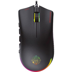 Zeroground Niiro Pro MS-3700G v3.0 Ενσύρματο Gaming Ποντίκι RGB 10000 DPI Black