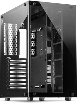 Inter-Tech C-701 Panorama Gaming Full Tower Κουτί Υπολογιστή με Πλαϊνό Παράθυρο