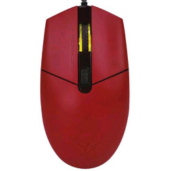 Alcatroz Asic Pro 8 Ενσύρματο Gaming Ποντίκι 2400 DPI Red