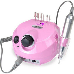 DM-202 Τροχός Νυχιών Ρεύματος 25000rpm 30W με Πεντάλ Ροζ
