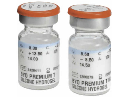 Procornea Byo Premium Toric Τριμηνιαίοι Φακοί Επαφής Αστιγματικοί Σιλικόνης Υδρογέλης με Φίλτρο UV 1τμχ