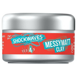 Wella New Wave Ultimate Effect Go Πηλός Μαλλιών Ματ Δυνατό Κράτημα 75ml