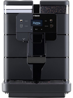 Saeco New Royal Black Αυτόματη Μηχανή Espresso 1400W 15bar με Μύλο