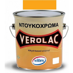 Vitex Verolac Ντουκόχρωμα Διαλύτου Ξύλου & Μετάλλου 26 Gloss 0.375lt