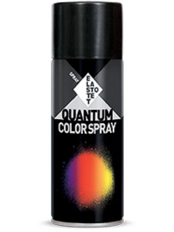 Elastotet Quantum Σπρέι Βαφής RAL9005 Deep Black Gloss 400ml