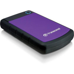 Transcend StoreJet 25H3P 1TB Εξωτερικός Σκληρός Δίσκος HDD 2.5" USB 3.0 Purple