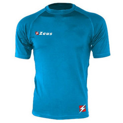 Zeus Maglia Fisiko Ανδρικό Αθλητικό T-Shirt Τιρκουάζ Blue