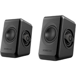 SonicGear Quatro 2 Ηχεία Υπολογιστή 2.0 6W Black Grey
