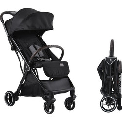 Cangaroo Easy Fold Limited Edition Καρότσι Μωρού Μπαστούνι Black