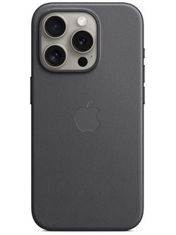 Apple FineWoven MagSafe Back Cover Black (iPhone 15 Pro)