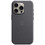 Apple FineWoven MagSafe Back Cover Black (iPhone 15 Pro)