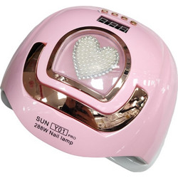 SUN Y01 Pro 910204 Φουρνάκι Νυχιών UV/LED 288W Ροζ