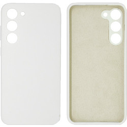 Ancus Silicone Liquid Back Cover White (Samsung Galaxy S23 Plus)