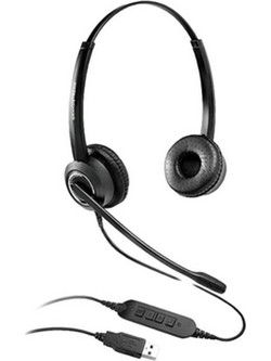 Grandstream GUV3000 On Ear Ακουστικά Υπολογιστή με Μικρόφωνο & USB-A