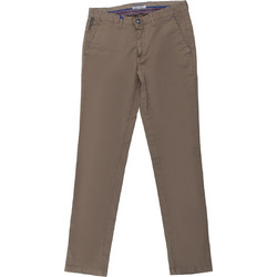 Polbot Ανδρικό Παντελόνι Chino Slim Εφαρμογή Γκρι PBT067-180022