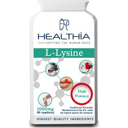 Healthia L-Lysine 1000mg 90 Ταμπλέτες