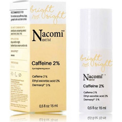 Nacomi Next Level Bright Sight Brightening Eye Ενυδατικό Serum Προσώπου με Καφεΐνη 15ml