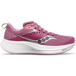 Saucony Ride 17 Γυναικεία Αθλητικά Παπούτσια για Τρέξιμο Φούξια S10924-106