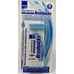InterMed Ergonomic Brushpicks Μεσοδόντιες Οδοντογλυφίδες 60τμχ