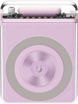 XO PR226 Mini Wireless Magsafe Power Bank 10000mAh 18W με Θύρα USB-A Quick Charge 3.0 Purple