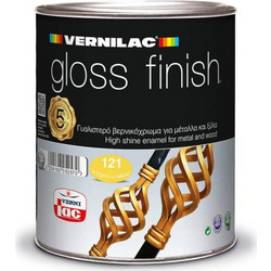 Vernilac Gloss Finish Βερνικόχρωμα Αλουμίνιο Gloss 0.20lt