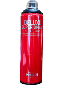 Immortal Deluxe Super Spray Mega Strong Λακ Μαλλιών Δυνατό Κράτημα 500ml