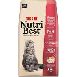 Picart NutriBest Cat Adult Sensitive Salmon & Rice 2kg