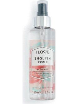 I Love English Rose Body Mist 360ml