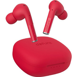 Defunc True Entertainment Ακουστικά Bluetooth In Ear Ανθεκτικά στο Νερό Red