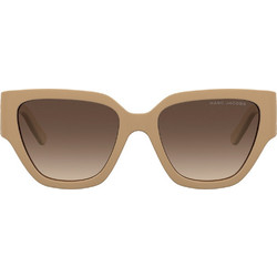 Marc Jacobs MARC724/S 10A Γυναικεία Γυαλιά Ηλίου Πεταλούδα Κοκάλινα Καφέ με Καφέ Degradee Φακό
