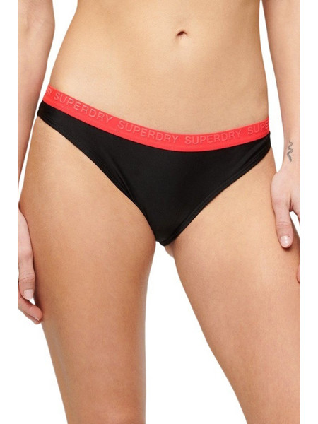 Superdry Bikini Slip Μαύρο W3010386A