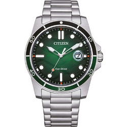 Citizen Eco-Drive Ανδρικό Ρολόι Solar με Ασημί Μεταλλικό Μπρασελέ AW1811-82X