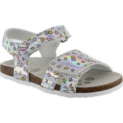 Chicco Fleurette Παιδικά Πέδιλα για Κορίτσι Ασημί 71023-020