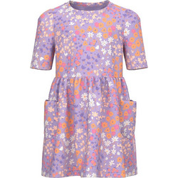 Name It Παιδικό Φόρεμα Floral Λιλά 13226037