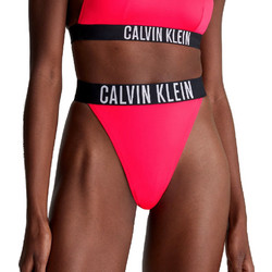 Calvin Klein Ψηλόμεσο Bikini String Φούξια KW0KW02665-XN8